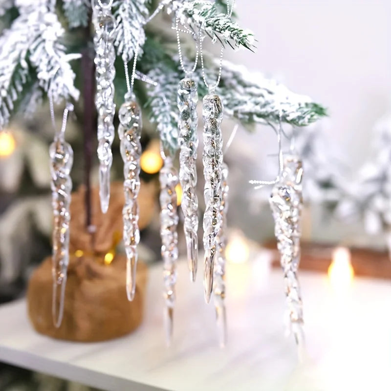 WinterGlans | Premium Crystal Clear Christmas Decoration Set 5