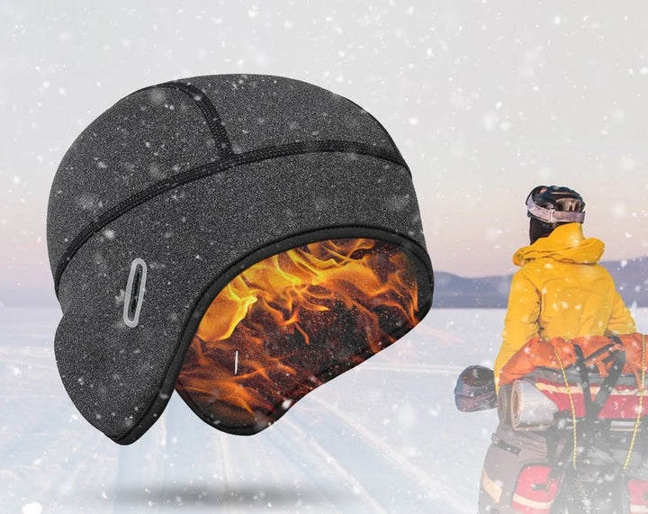 Wintermütze für unter dem Helm mit elastischem Stoff 1