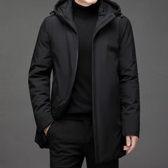 Witold | Long Winter Jacket with Hood 0