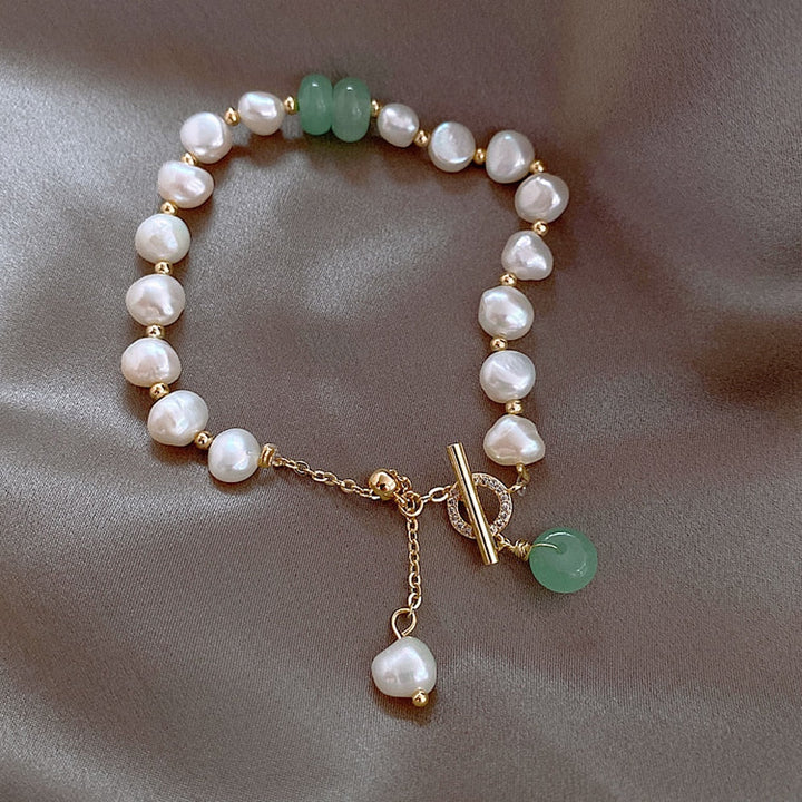 Women's Adventure Bracelet with Natural Pearls - An Elegant Accessory 2
