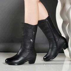 Women's Black Winter Boots | Warm 0