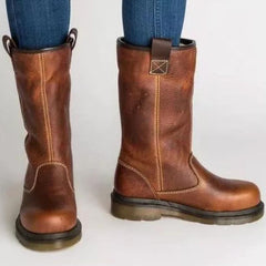 Women’s Cowboy Boots – Warm Winter Mid-Calf Western Style 1