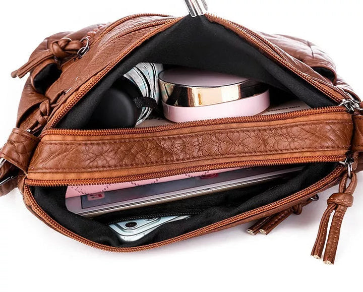 Women's Elegant Handbag Functional Soft Material 1