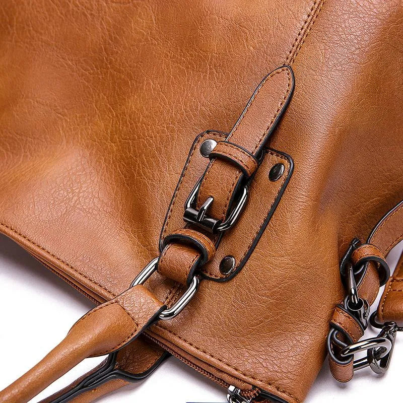 Women's Elegant Shoulder Bag Durable Genuine Leather 2