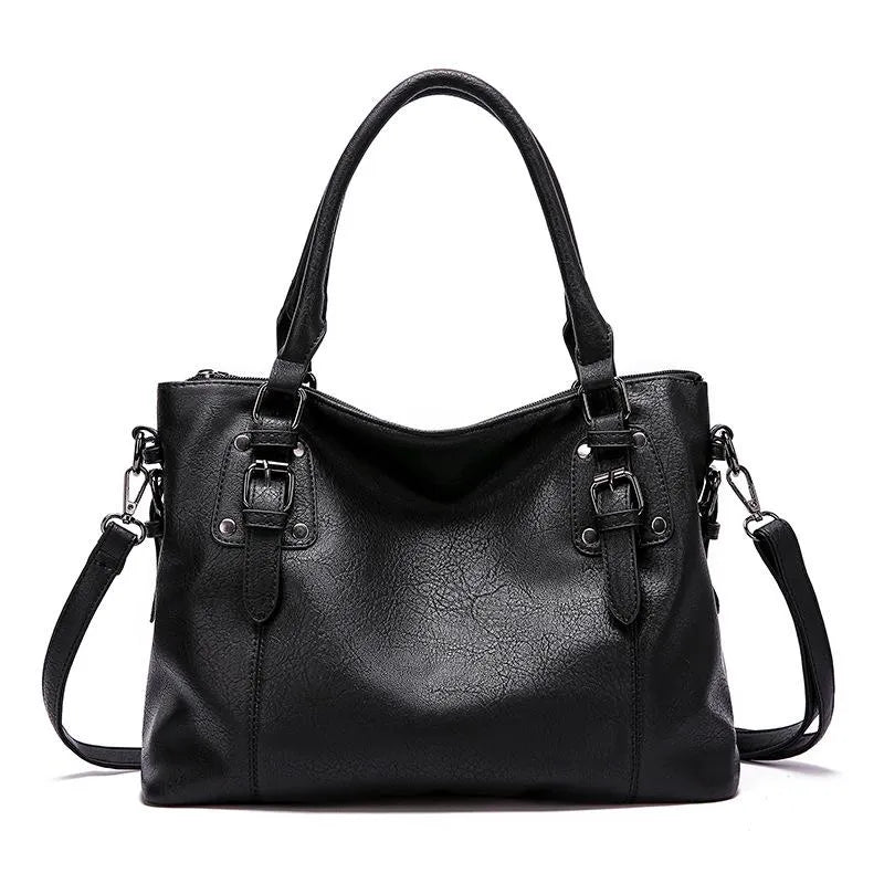 Women's Elegant Shoulder Bag Durable Genuine Leather 4