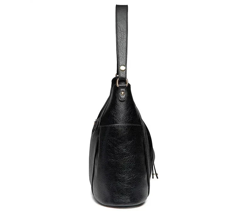Women's Elegant Shoulder Bag Spacious PU 4