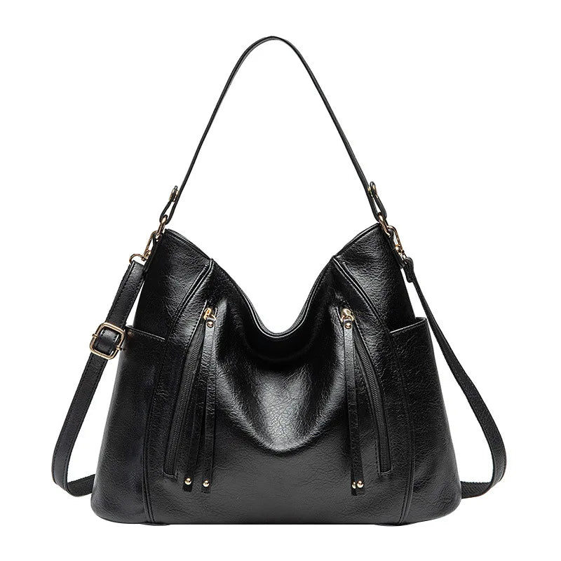 Women's Elegant Shoulder Bag Spacious PU 9