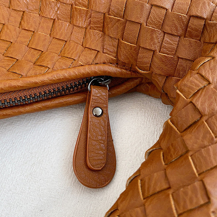 Women's Elegant Woven Shoulder Bag Durable Material 2