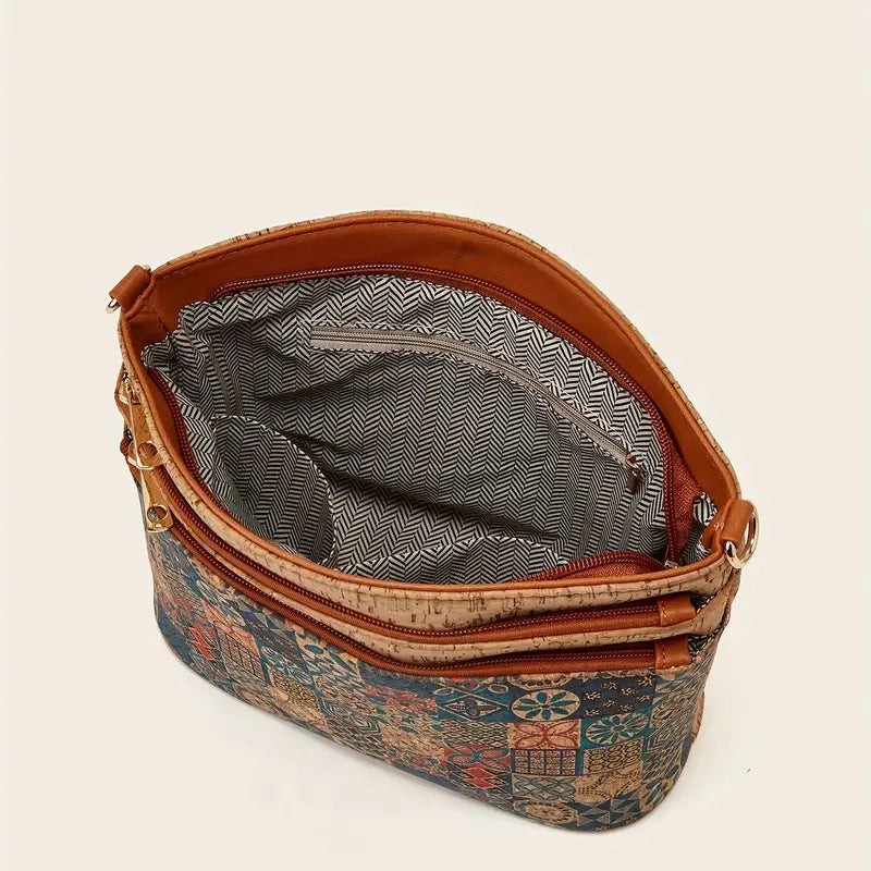 Women's Ethnic Style Shoulder Bag PU Leather 5