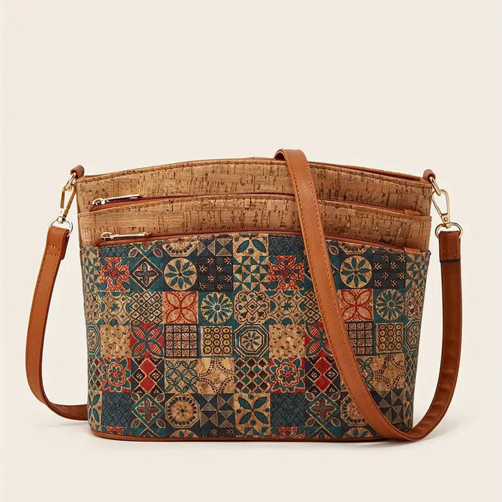Women's Ethnic Style Shoulder Bag PU Leather 8