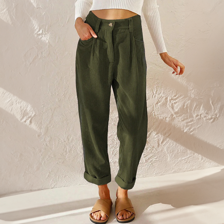 Women's High Waist Wide Leg Trousers Lightweight Summer Pants 6