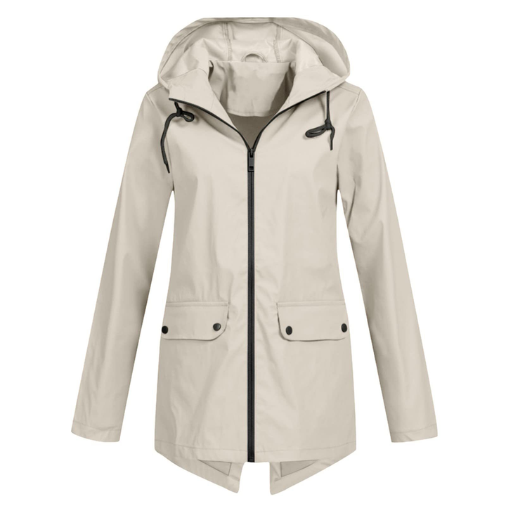 Women's Hooded Rain Jacket | Waterproof 0