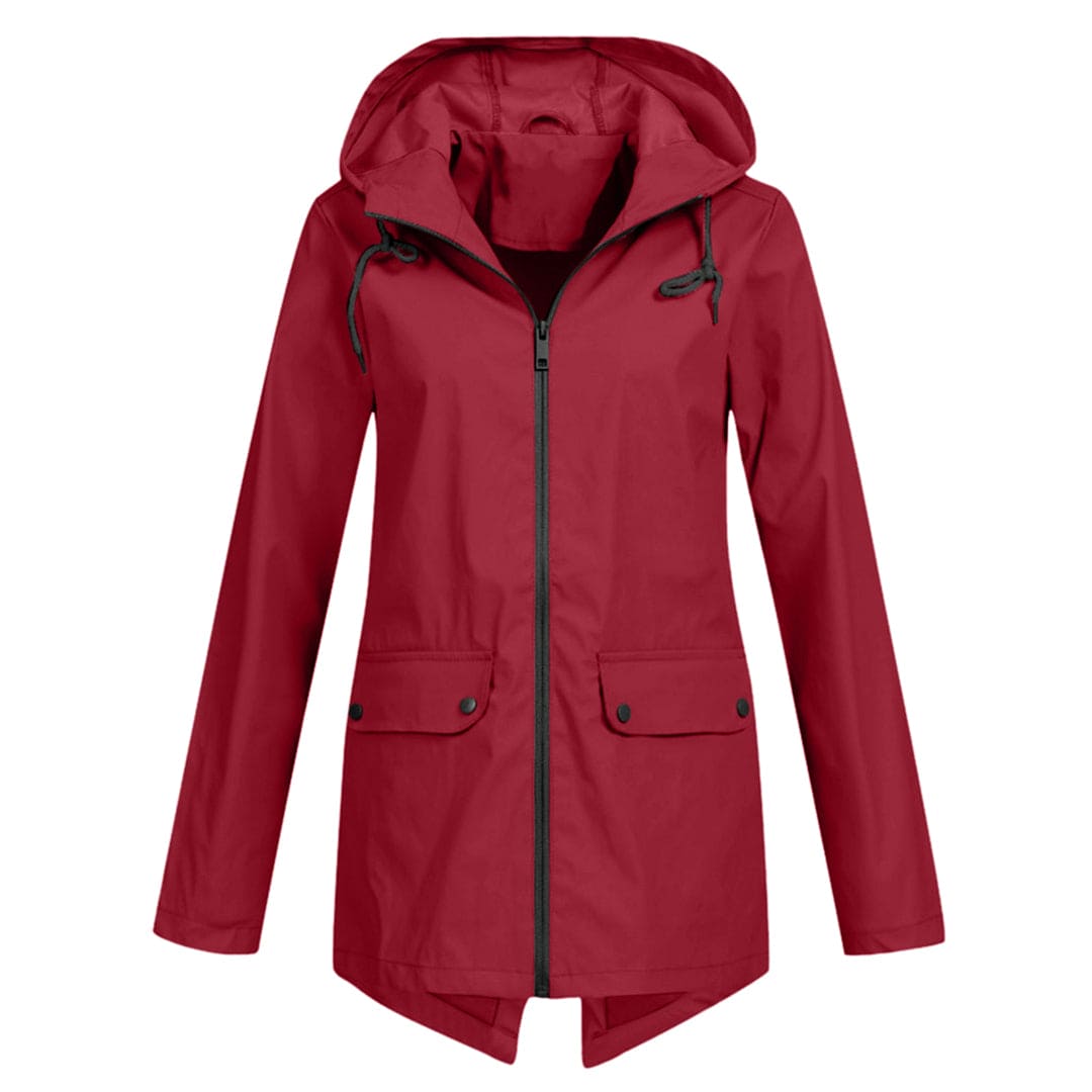 Women's Hooded Rain Jacket | Waterproof 11