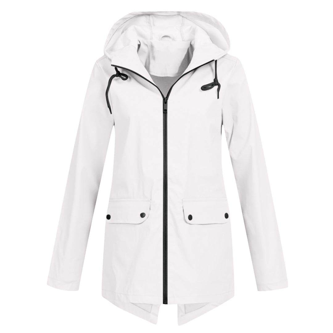 Women's Hooded Rain Jacket | Waterproof 12