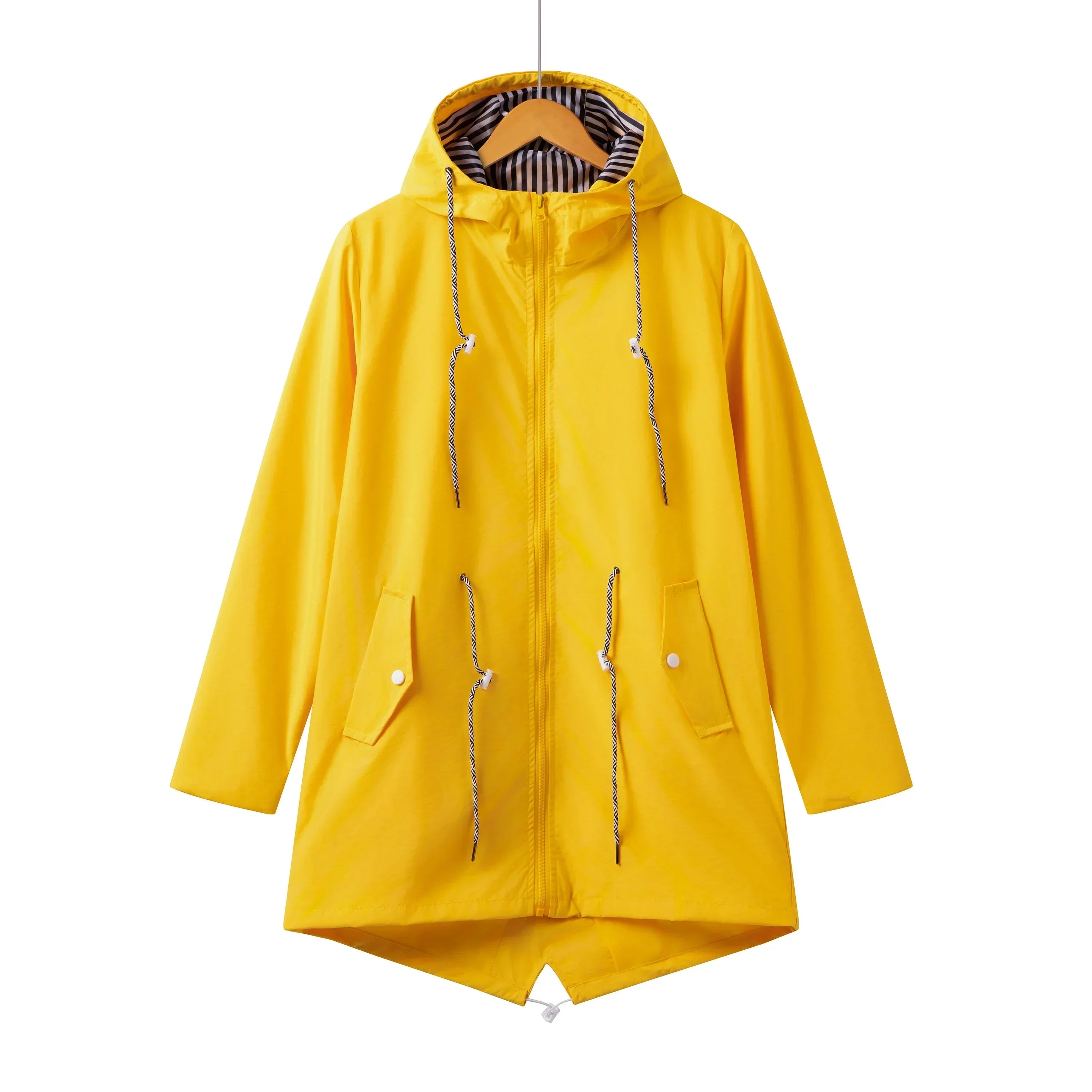 Women's Hooded Waterproof Trench Coat | Casual 3