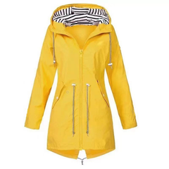 Women's Hooded Windproof Rain Jacket | Long Sleeve 1