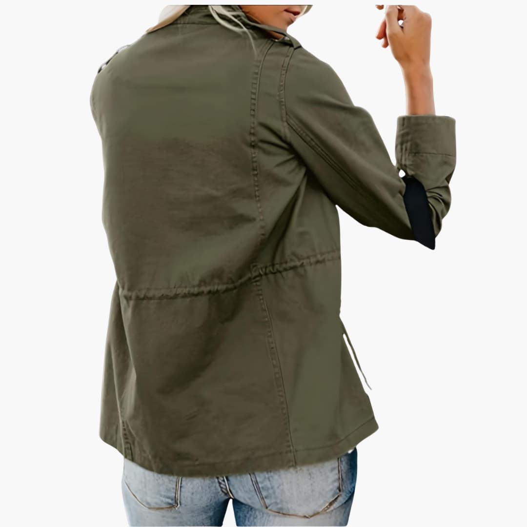Women's Jacket - Versatile Transitional Coat with Pockets for All Seasons 2