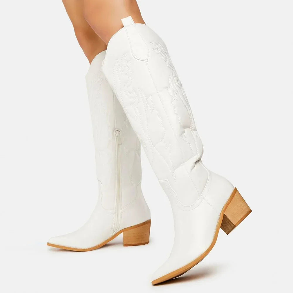 Women's Knee-High Cowboy Boots | Classic 0