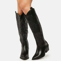 Women's Knee-High Cowboy Boots | Classic 3