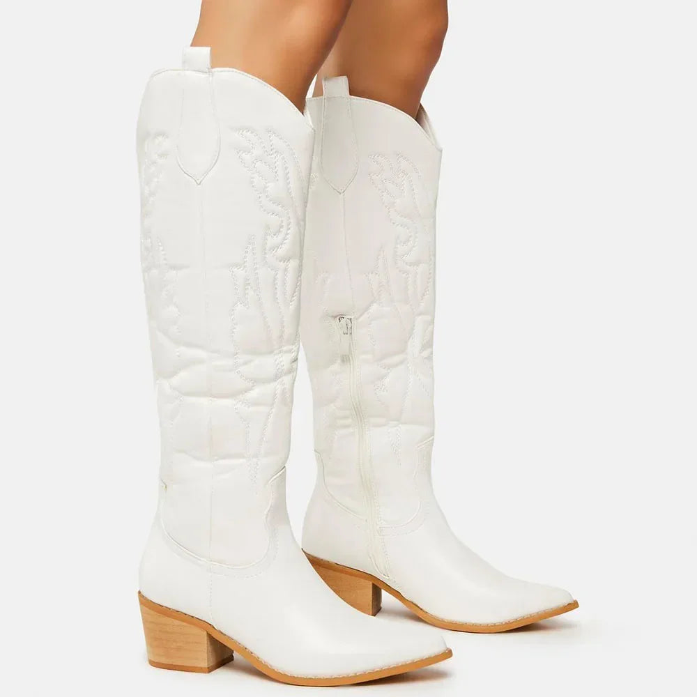 Women's Knee-High Cowboy Boots | Classic 6