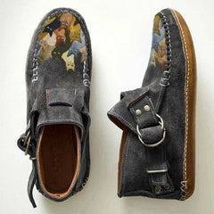 Women's Leopard Print Ankle Boots | Warm 1