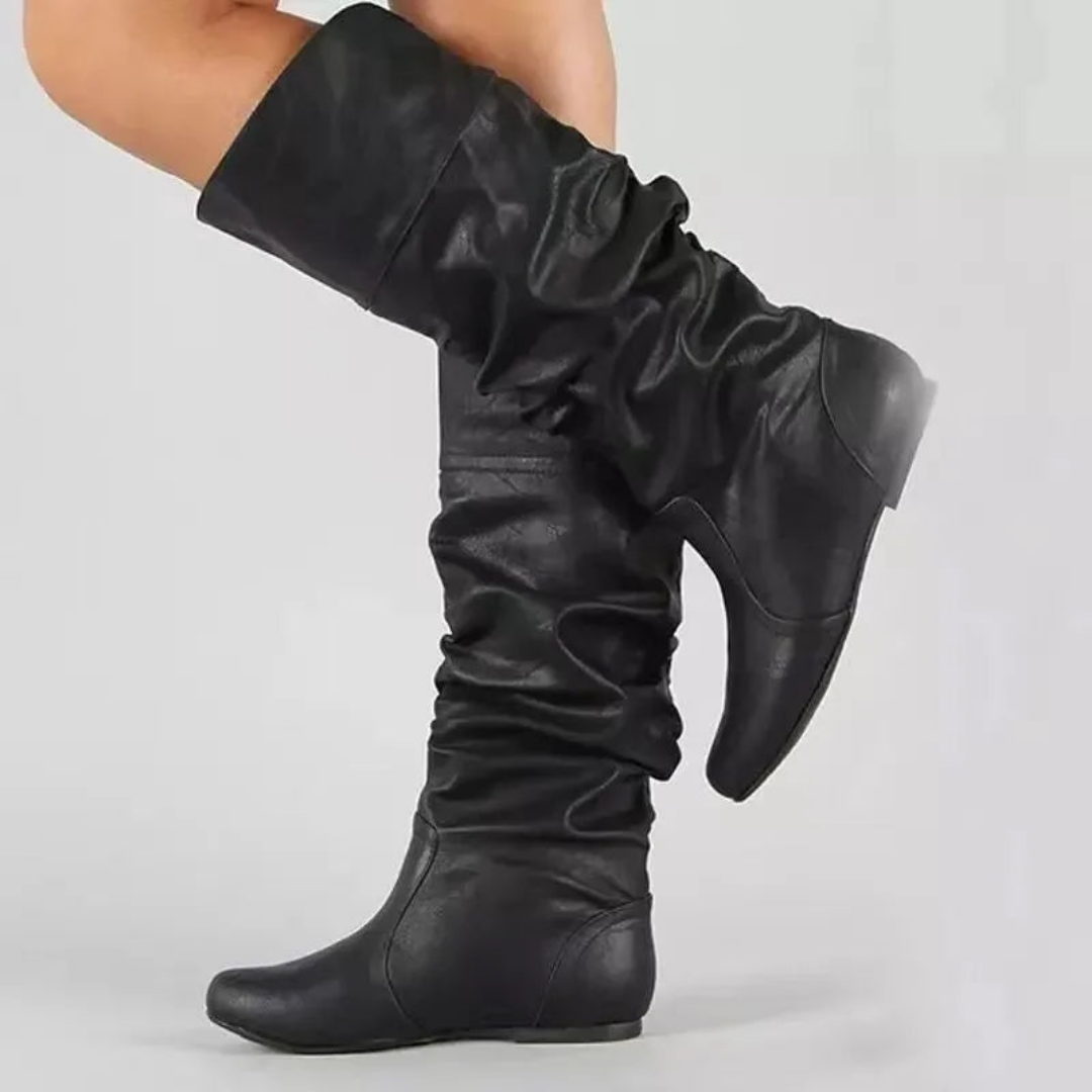 Women's Long Winter Boots | Flat 0