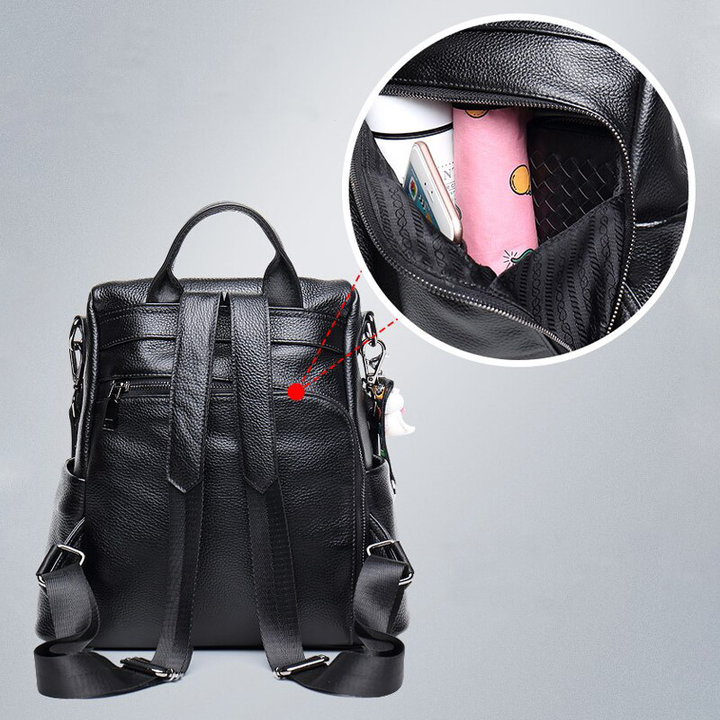 Women's Stylish Anti-Theft Backpack Durable Waterproof 2