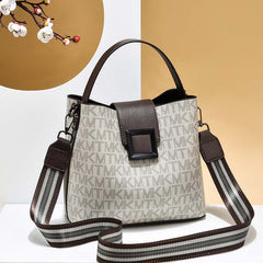 Women's Stylish Bucket Bag Versatile PULining 0