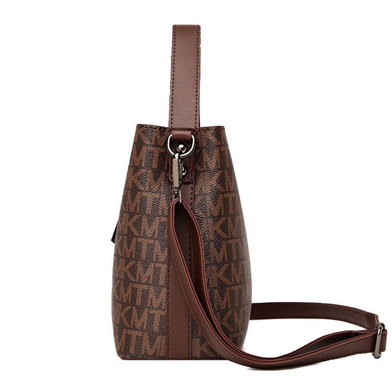 Women's Stylish Bucket Bag Versatile PULining 5