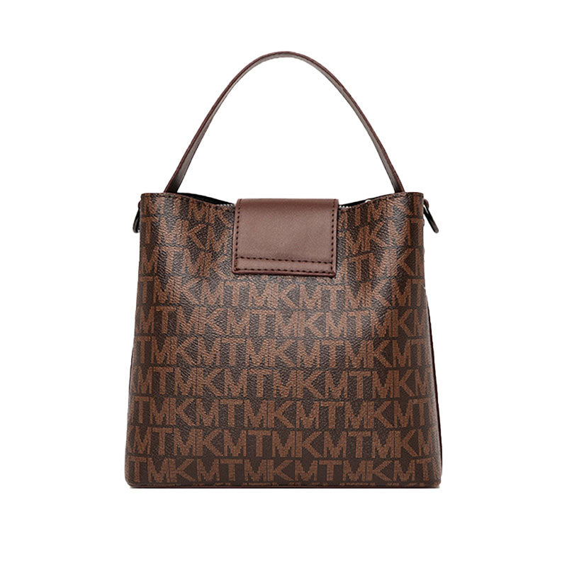 Women's Stylish Bucket Bag Versatile PULining 6