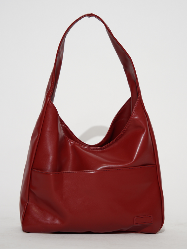 Women's Stylish Round Shoulder Bag Vegan Leather 0
