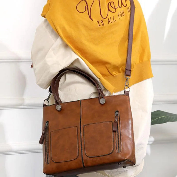 Women's Vintage Handbag Elegant Durable Fabric 1