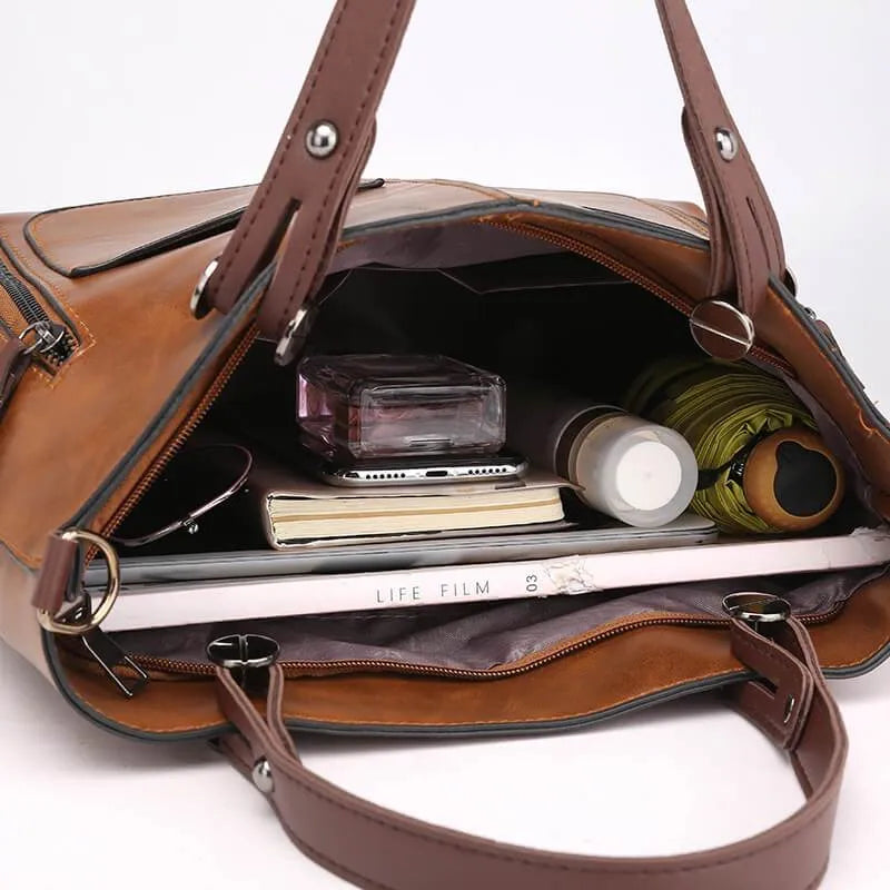 Women's Vintage Handbag Elegant Durable Fabric 2