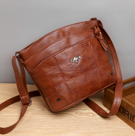 Women's Vintage Shoulder Bag Practical PU for Everyday Use 0