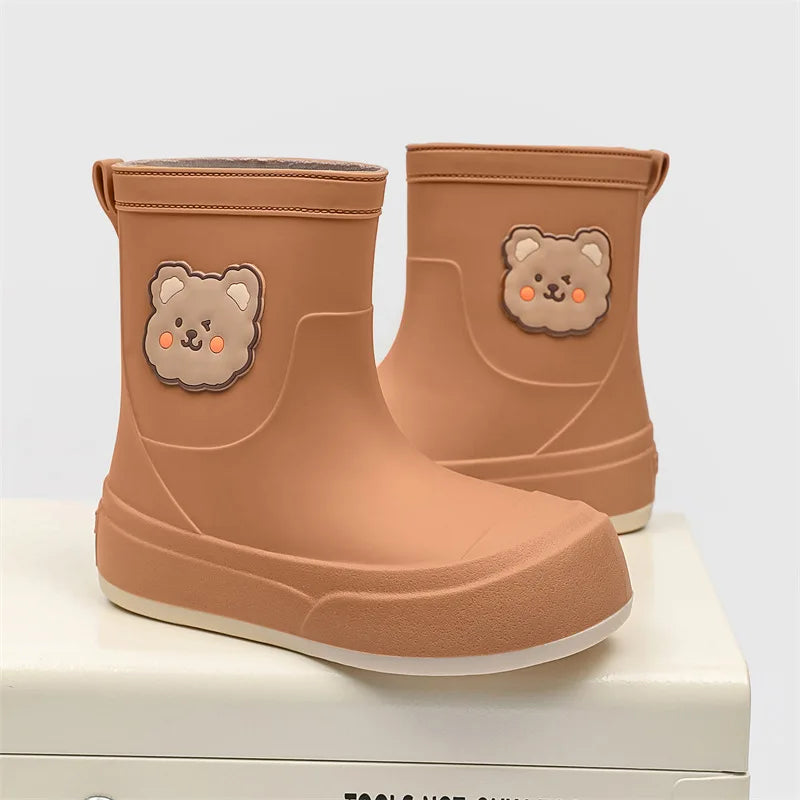 Women's Waterproof Wellington Boots | Teddy Bear Pattern 3