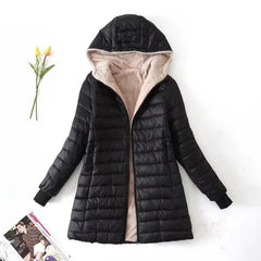 Women's Winter Fleece Jacket | With Hood 1