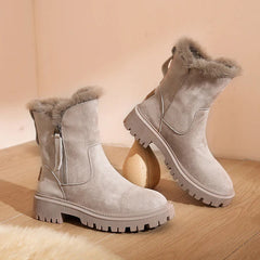 Women's Winter Thermal Ankle Boots | Warm 0