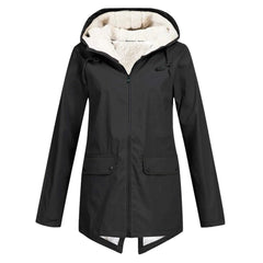 Women's Winter Waterproof Trench Coat | Hooded 2