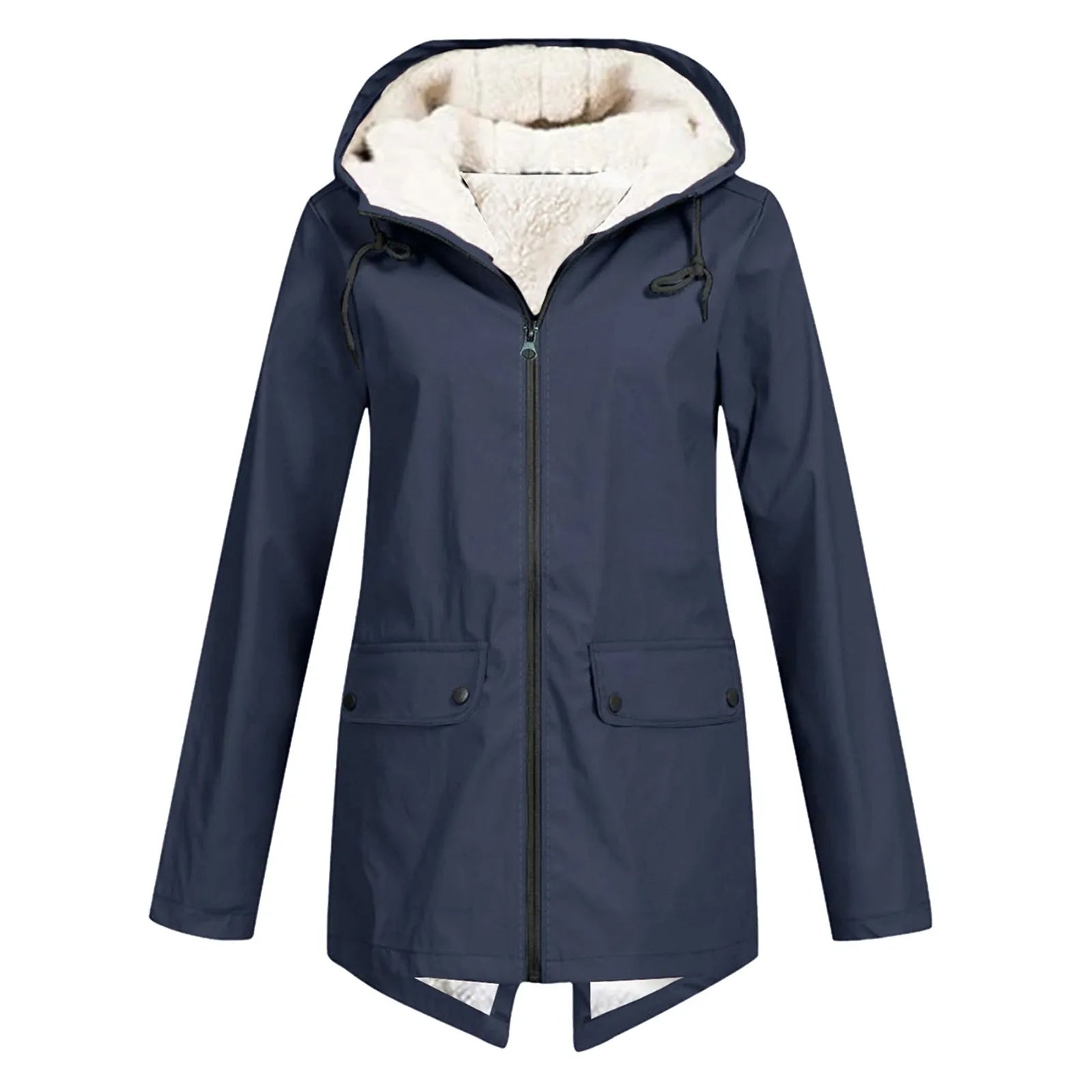 Women's Winter Waterproof Trench Coat | Hooded 5
