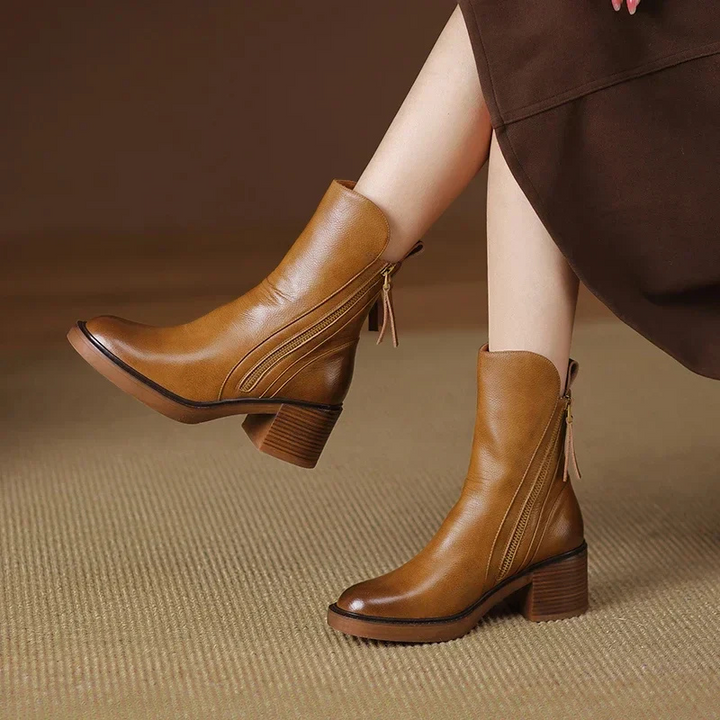 Women's ankle boots with zipper | Stylish 1