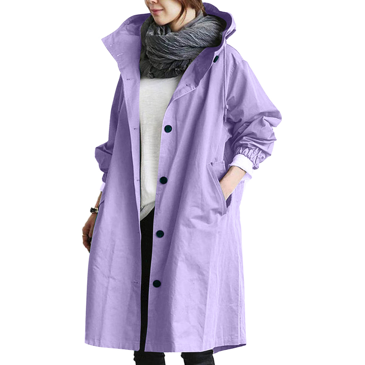 Women's rain jacket | With button closure at the front 2