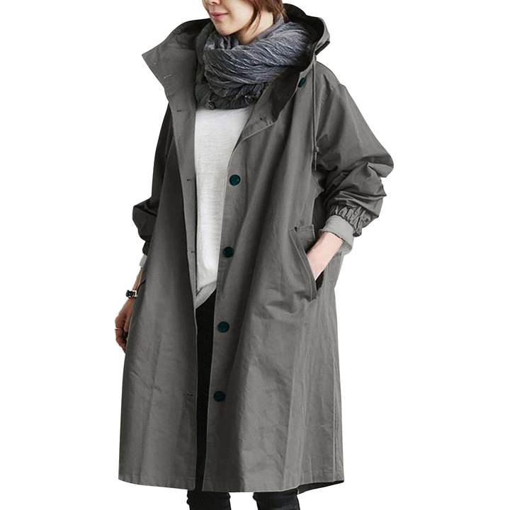 Women's rain jacket | With button closure at the front 3