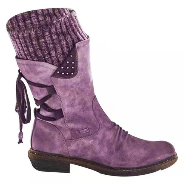 Women's winter ankle boots | Lace-up 4