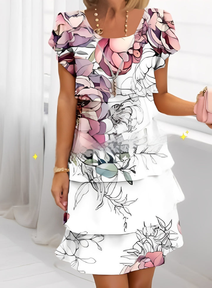 Womens Summer Dress - Elegant Ruffle Design for Stylish Everyday Wear and Special Occasions 0