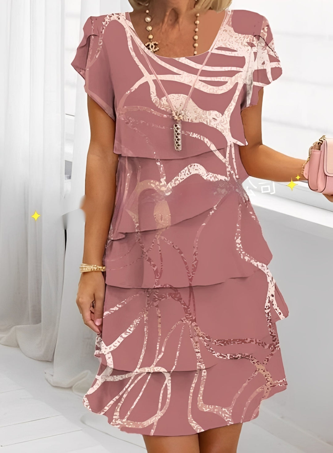 Womens Summer Dress - Elegant Ruffle Design for Stylish Everyday Wear and Special Occasions 6