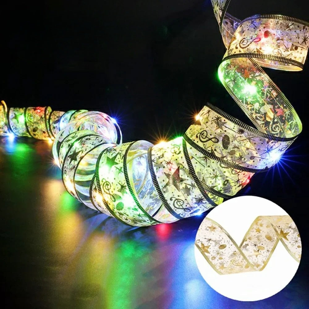 XmasSlinger | LED Christmas Lights and Ribbon Set for Decoration 5