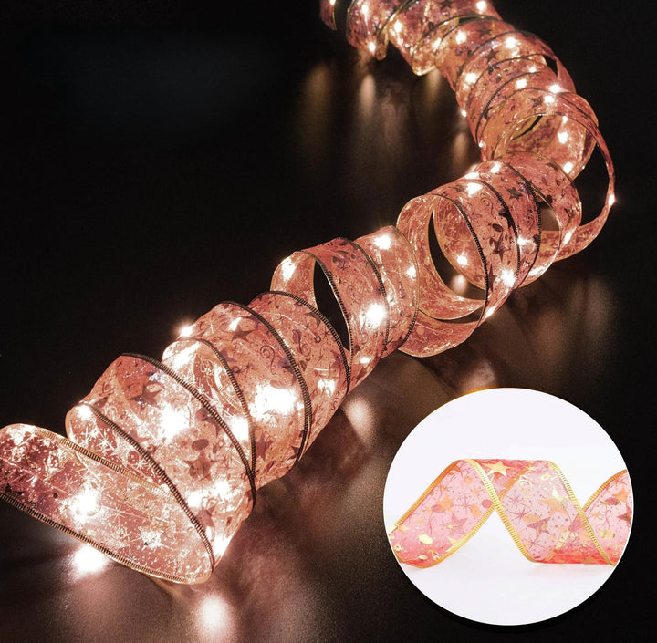 XmasSlinger | LED Christmas Lights and Ribbon Set for Decoration 6