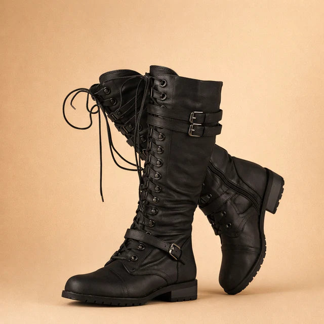 Chaussures à lacets pour femmes avec boucles | Lässig