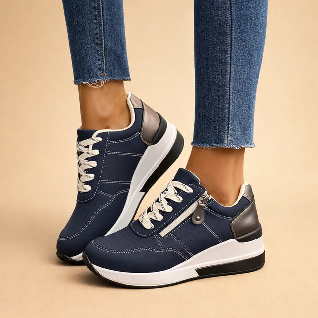 Elena | Women’s Cushioned Low-Top Sneakers for Everyday Comfort