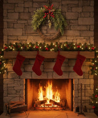 Farmhouse Christmas Wreath, Boho Wreath, Holiday Wreath